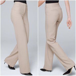 White House Black Market Petite Luxe Suiting Trouser Pants 2P NWT